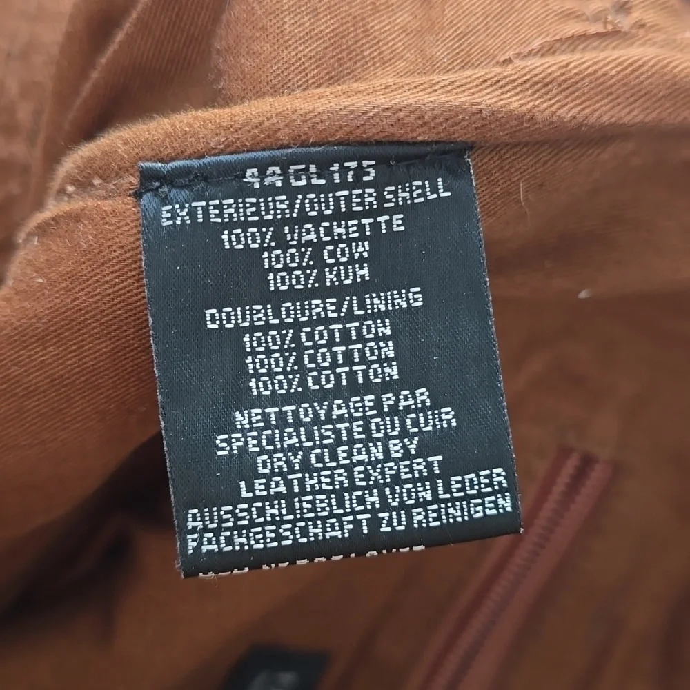 BRIEFING Creation Galleries Lafayette Brown/tan Cow Leather Bag